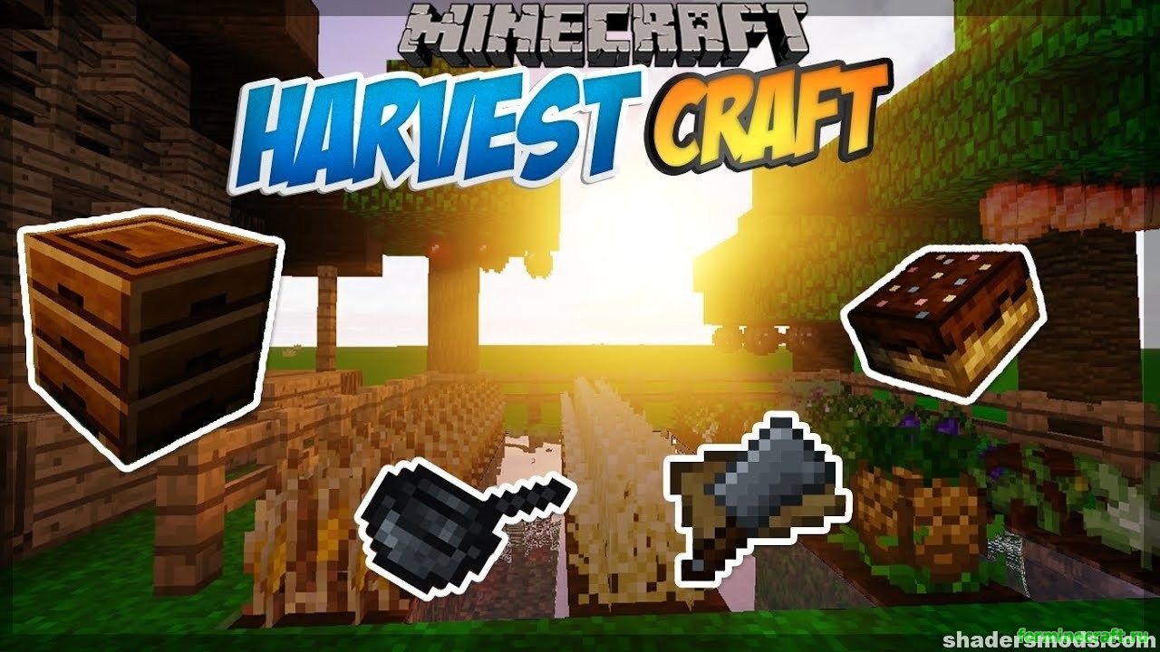 Мод HarvestCraft для minecraft 1.12.2, скачать